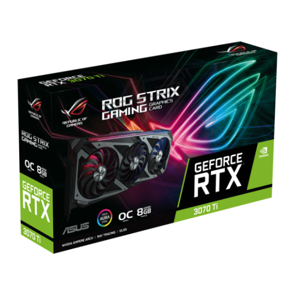 ASUS nVidia GeForce RTX 3070 Ti ROG Strix OC Edition 8GB GDDR6X 256-bit grafička kartica 11