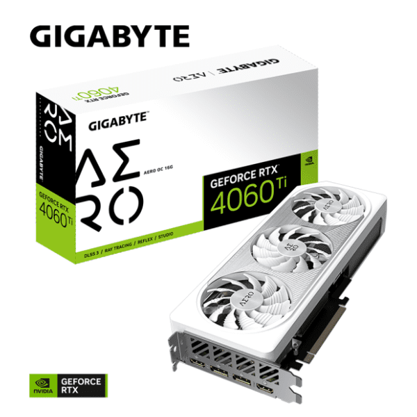 GIGABYTE nVidia GeForce RTX 4060 Ti AERO OC 16GB GDDR6 128-bit grafička kartica 8