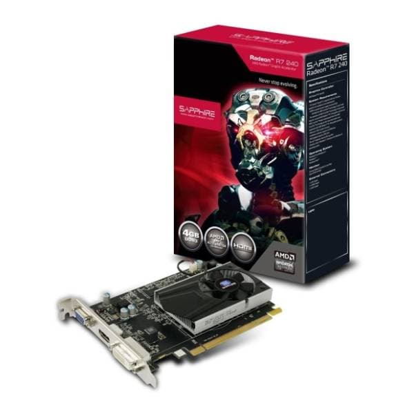SAPPHIRE AMD Radeon R7 240 4GB GDDR3 128-bit grafička kartica 0