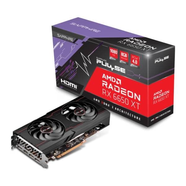 SAPPHIRE AMD Radeon RX 6650 XT PULSE 8GB GDDR6 128-bit grafička kartica 0