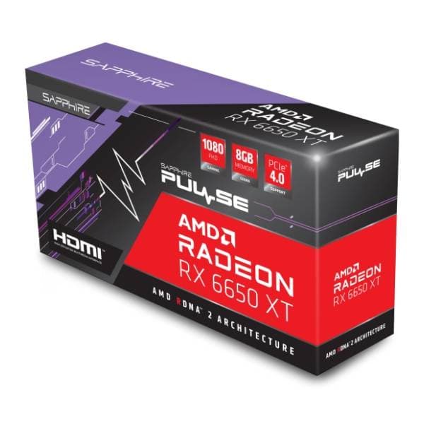 SAPPHIRE AMD Radeon RX 6650 XT PULSE 8GB GDDR6 128-bit grafička kartica 6