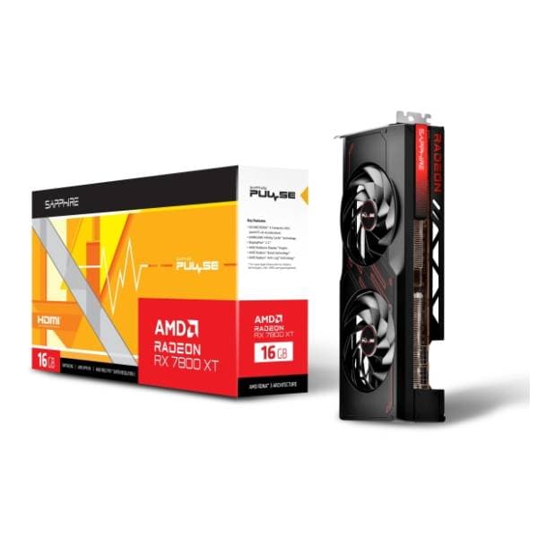 SAPPHIRE AMD Radeon RX 7800 XT PULSE 16GB GDDR6 256-bit grafička kartica 7