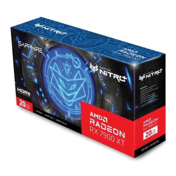SAPPHIRE AMD Radeon RX 7900 XT NITRO+ Vapor-X 20GB GDDR6 320-bit grafička kartica 7