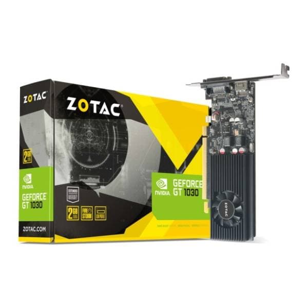 ZOTAC nVidia GeForce GT 1030 Low Profile 2GB GDDR5 64-bit grafička kartica 0