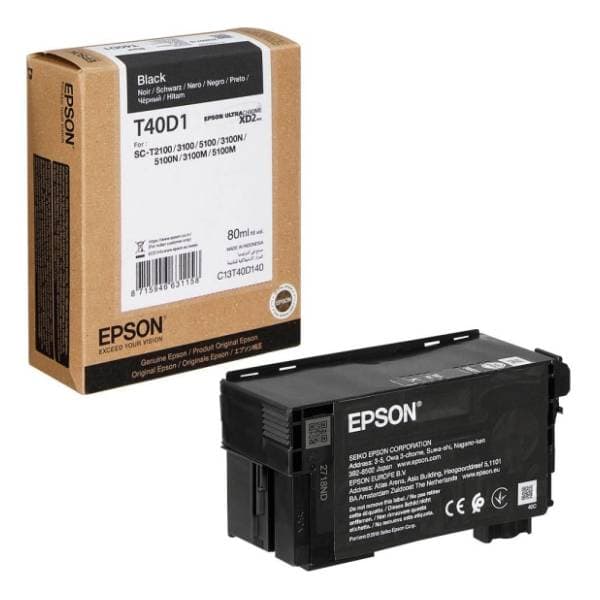 EPSON T40D140 UltraChrome XD2 XL crni kertridž 0