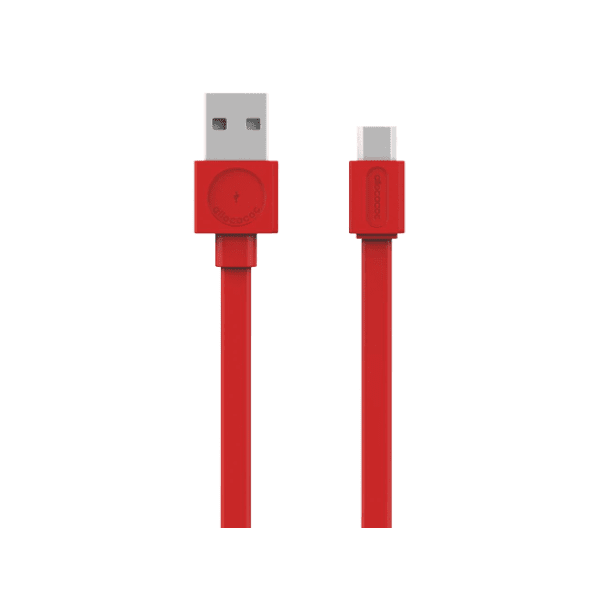 ALLOCACOC konverter kabl USB na Micro USB-B (m/m) 1.5m crveni 0