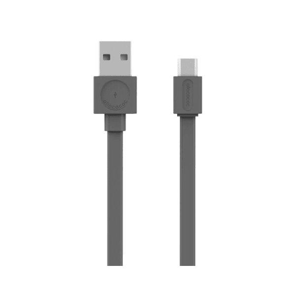 ALLOCACOC konverter kabl USB na Micro USB-B (m/m) 1.5m sivi 0