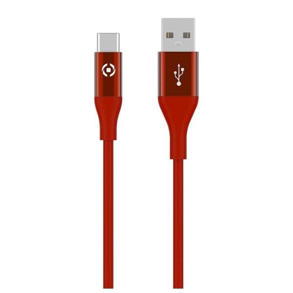 CELLY konverter kabl USB-A na USB-C (m/m) 3m crveni 1
