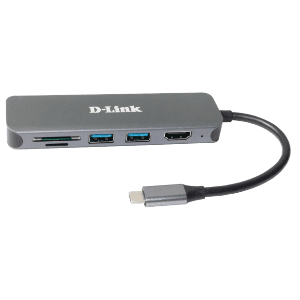 D-Link USB Hub DUB-2327 6-in-1 1