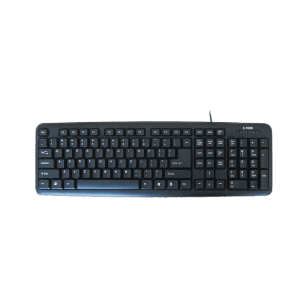 E-TECH tastatura E-5050 EN(US) crna 0