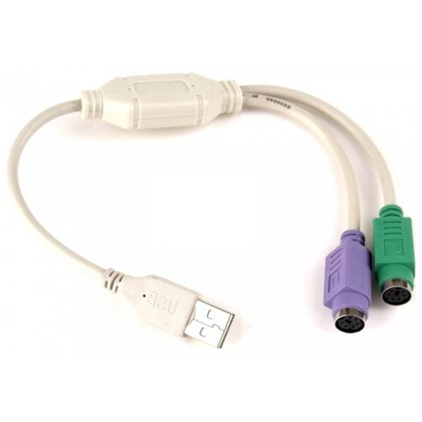 FAST ASIA konverter USB-A 2.0 (m) na 2x PS/2 (ž) 0