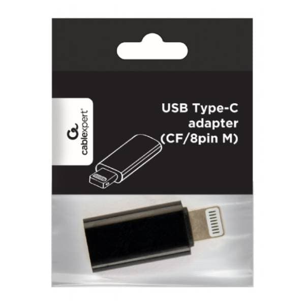 GEMBIRD adapter Lightning (m) na USB-C (ž) 2