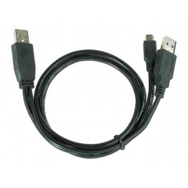 GEMBIRD konverter kabl 2xUSB-A 2.0 na Mini USB (m/m) 0.9m 2