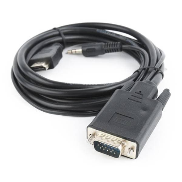GEMBIRD konverter kabl HDMI 1.4 na VGA + 3.5mm (m/m+m) 1.8m 1