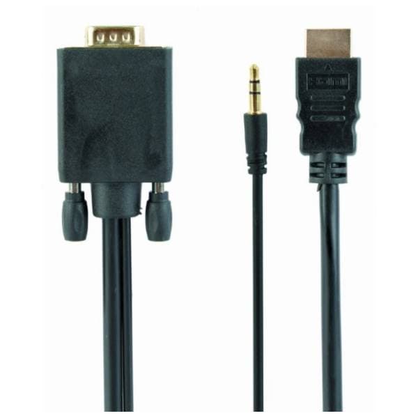 GEMBIRD konverter kabl HDMI 1.4 na VGA + 3.5mm (m/m+m) 1.8m 2