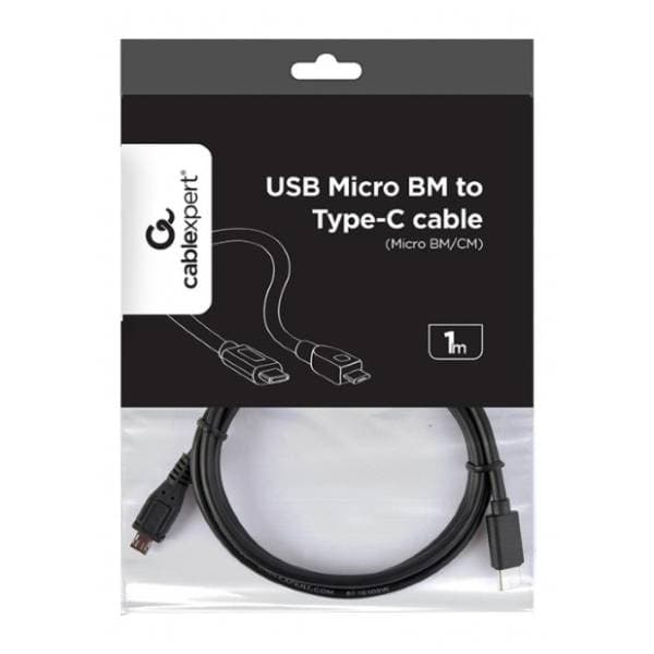 GEMBIRD konverter kabl Micro USB-B 2.0 na USB-C (m/m) 1m 3
