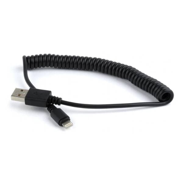 GEMBIRD konverter kabl USB-A 2.0 na Lightning (m/m) 1.5m spiralni 0