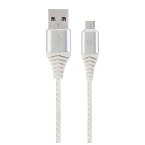 GEMBIRD konverter kabl USB-A 2.0 na Micro USB-B 2.0 (m/m) 2m srebrno-beli 0