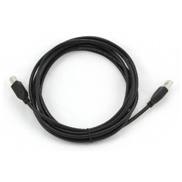 GEMBIRD konverter kabl USB-A 2.0 na USB-B 2.0 (m/m) 3m crni 2