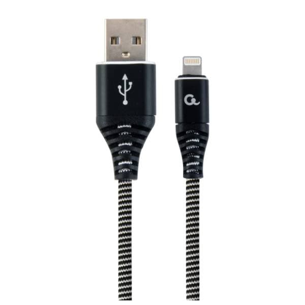 GEMBIRD konverter kabl USB-A 2.0 na USB-C (m/m) 1m crno-beli 0
