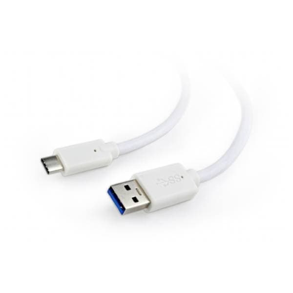 GEMBIRD konverter kabl USB-A 3.0 na USB-C (m/m) 1.8m beli 2