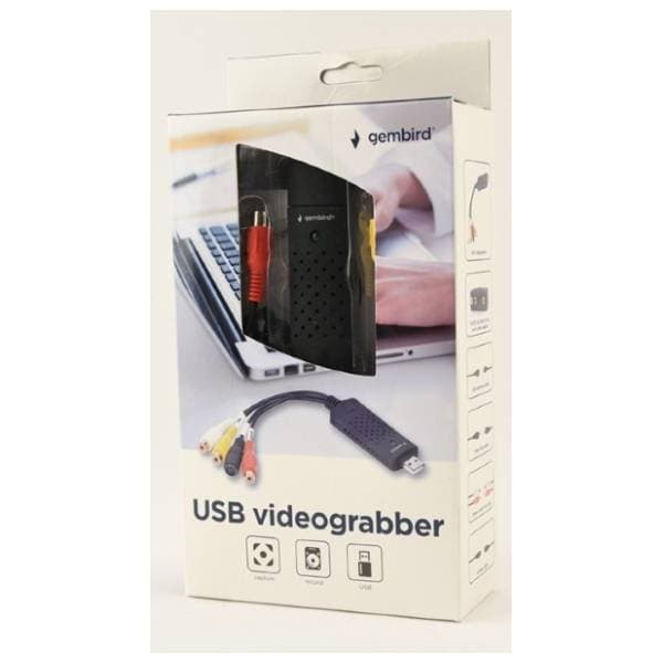GEMBIRD konverter USB 3.0 (m) na S-Video (ž) + 3xRCA (ž) Videograbber 3