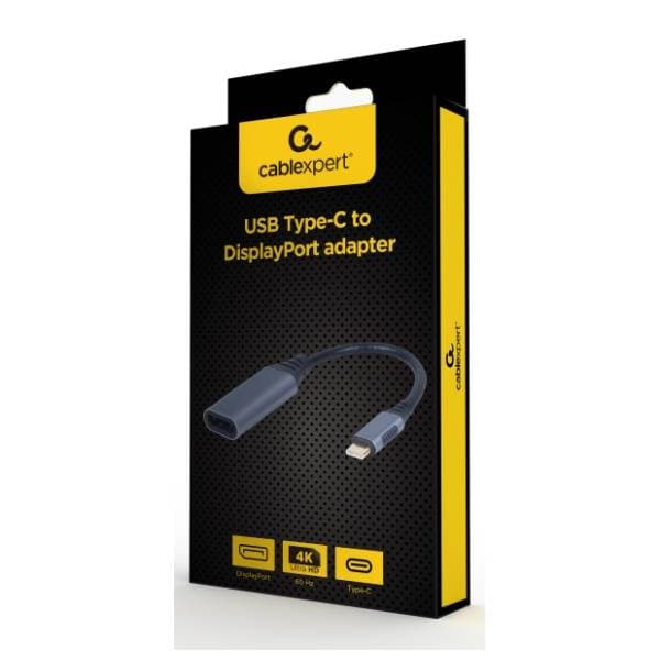 GEMBIRD konverter USB-C 3.0 (m) na DisplayPort (ž) 3