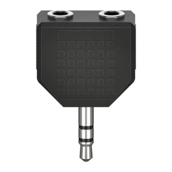 HAMA adapter 3.5mm (m) na 2x3.5mm (ž) crni 0