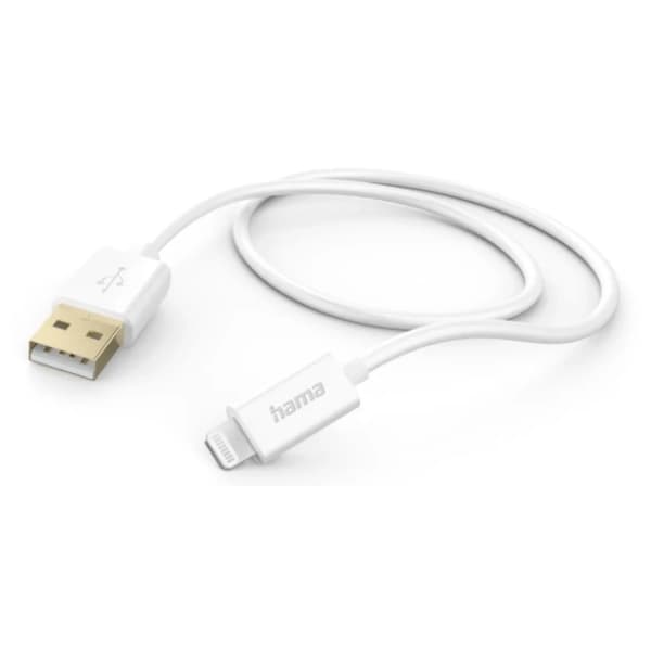HAMA konverter kabl USB-A 2.0 na Lightning (m/m) 1.5m beli 0