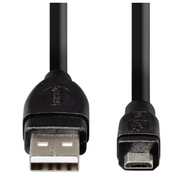 HAMA konverter kabl USB-A 2.0 na Micro USB-B 2.0 (m/m) 0.75m 1