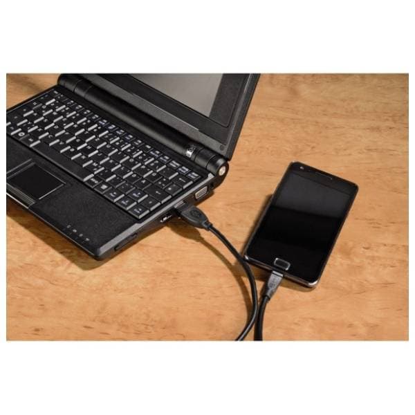 HAMA konverter kabl USB-A 2.0 na Micro USB-B 2.0 (m/m) 0.75m 2