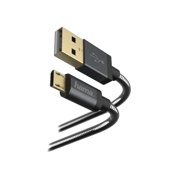 HAMA konverter kabl USB-A 2.0 na Micro USB-B 2.0 (m/m) 1.5m 2