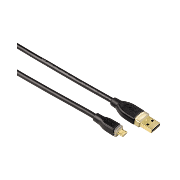 HAMA konverter kabl USB-A 2.0 na Micro USB-B 2.0 (m/m) 1.8m crni 0