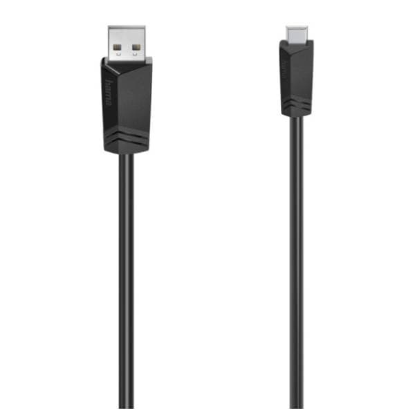 HAMA konverter kabl USB-A 2.0 na Mini USB-B 2.0 (m/m) 0.75m 0