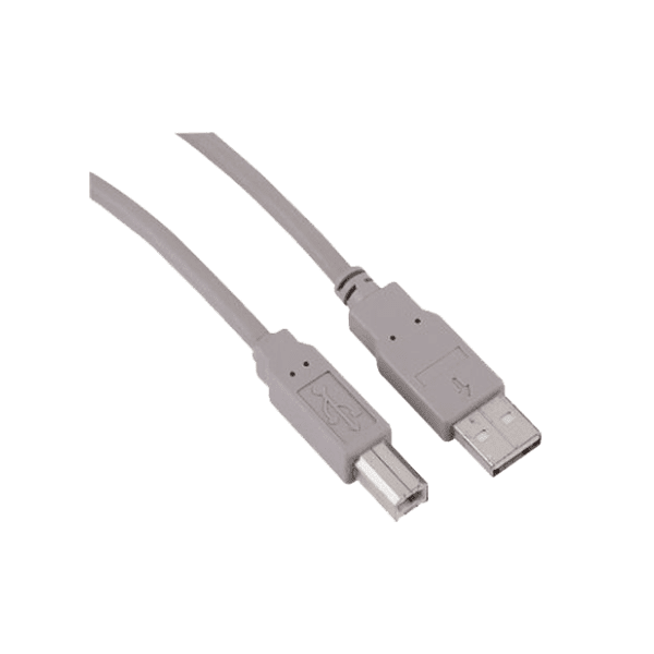 HAMA konverter kabl USB-A 2.0 na USB-B (m/m) 1.8m sivi 0