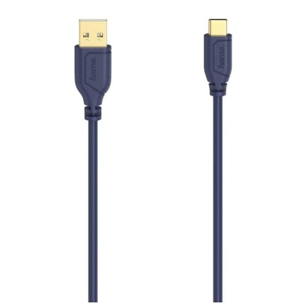 HAMA konverter kabl USB-C 2.0 na USB-A 2.0 (m/m) 0.75m 0