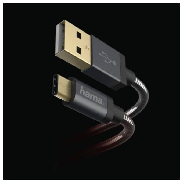 HAMA konverter kabl USB-A 2.0 na USB-C 2.0 (m/m) 1.5m 7