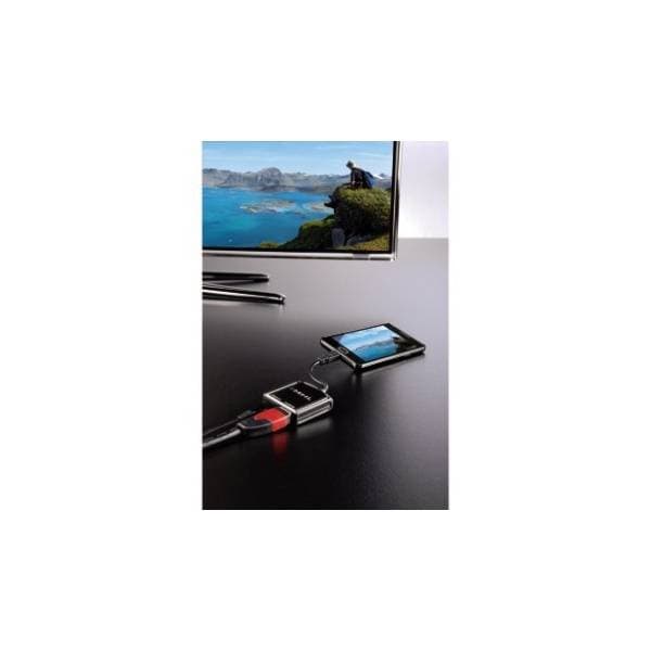 HAMA konverter MHL Micro USB-B (m) na HDMI (ž) + Micro USB-B (ž) 5