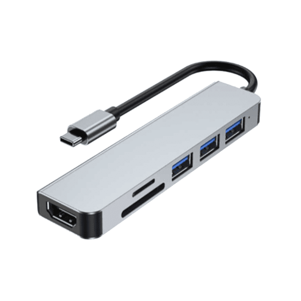 MOYE USB Hub 6-in-1 Multiport X6 0