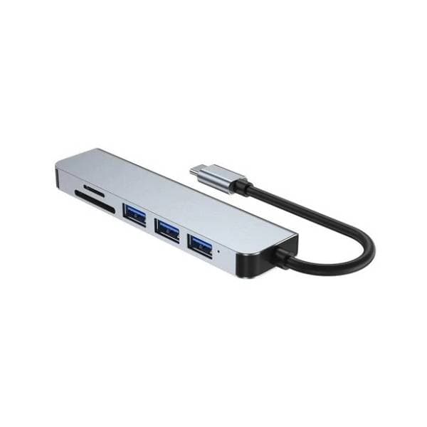 MOYE USB Hub 6-in-1 Multiport X6 3