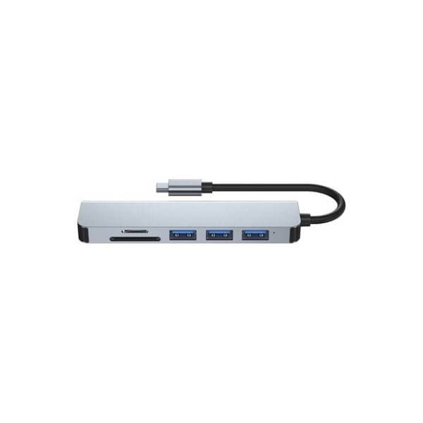 MOYE USB Hub 6-in-1 Multiport X6 2