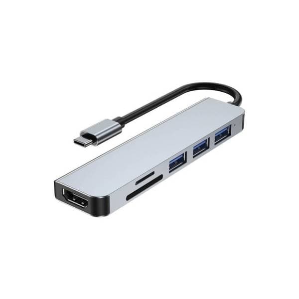 MOYE USB Hub 6-in-1 Multiport X6 5