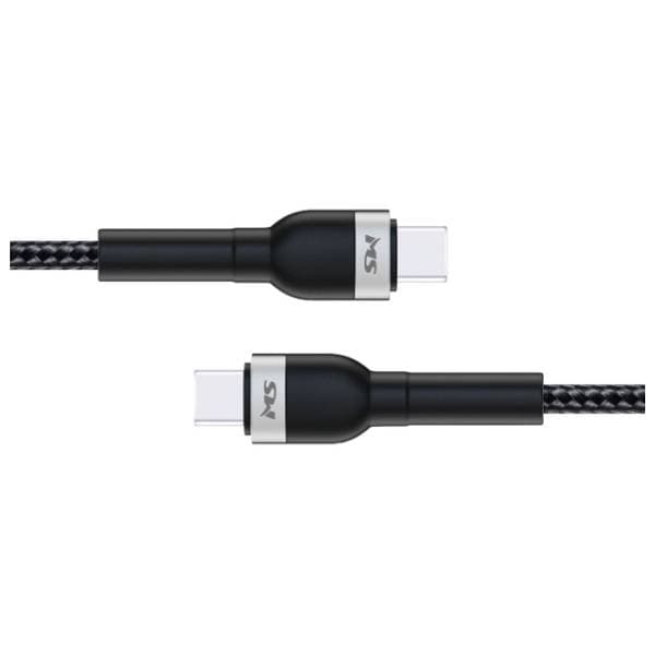 MS kabl USB-C 1m crni/pleteni 0