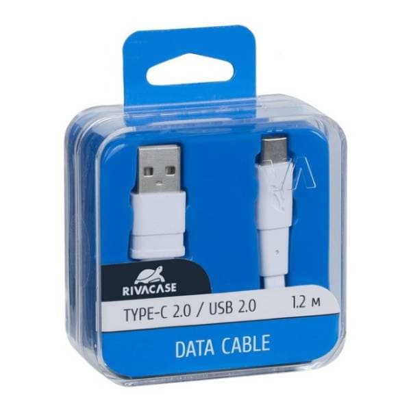 RIVACASE konverter kabl USB-C 2.0 na USB 2.0 (m/m) 1.2m beli 3