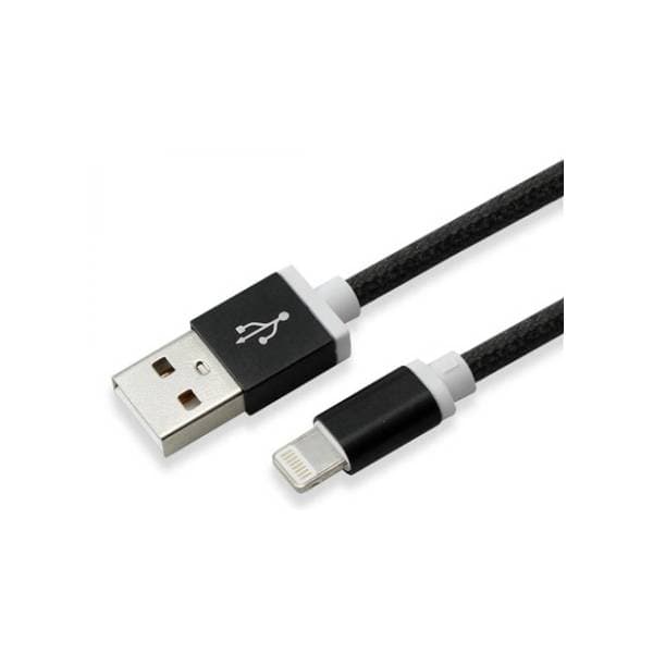 S BOX konverter kabl USB 2.0 na Lightning (m/m) 1.5m crni 0