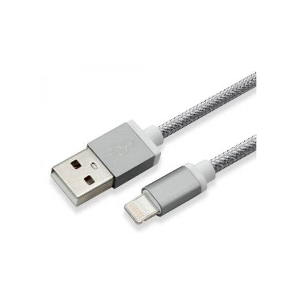 S BOX konverter kabl USB 2.0 na Lightning (m/m) 1.5m sivi 0
