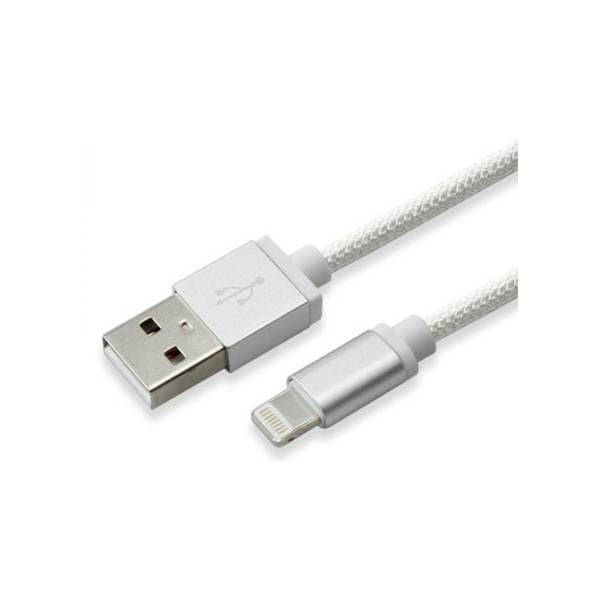 S BOX konverter kabl USB 2.0 na Lightning (m/m) 1.5m srebrni 0