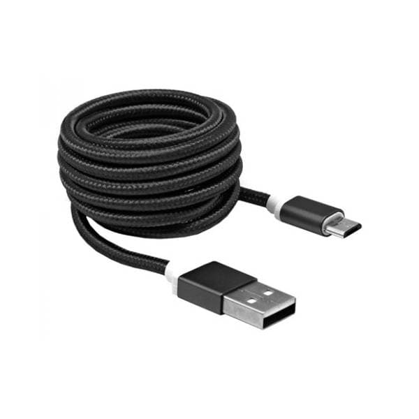 S BOX konverter kabl USB 2.0 na Micro USB-B 2.0 (m/m) 1.5m crni 0