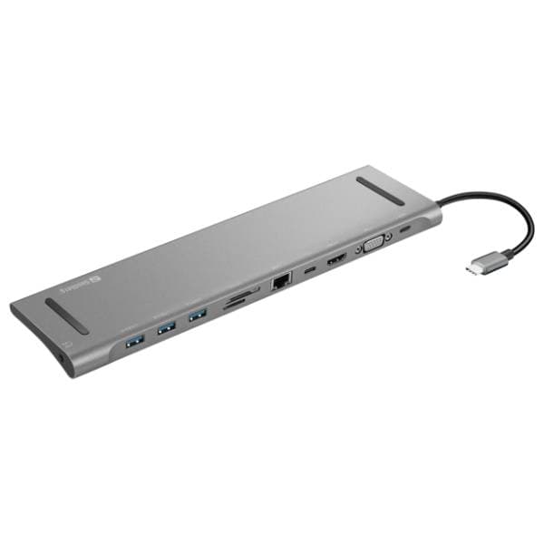 SANDBERG Docking station USB-C 10-in-1 0
