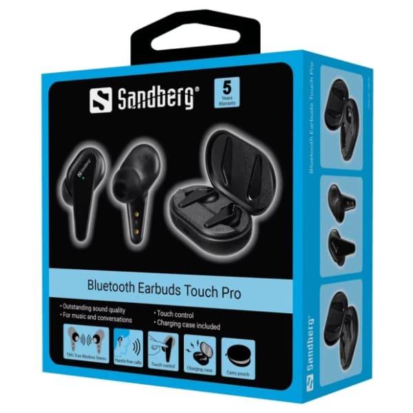 SANDBERG slušalice Earbuds touch Pro 126-32 3